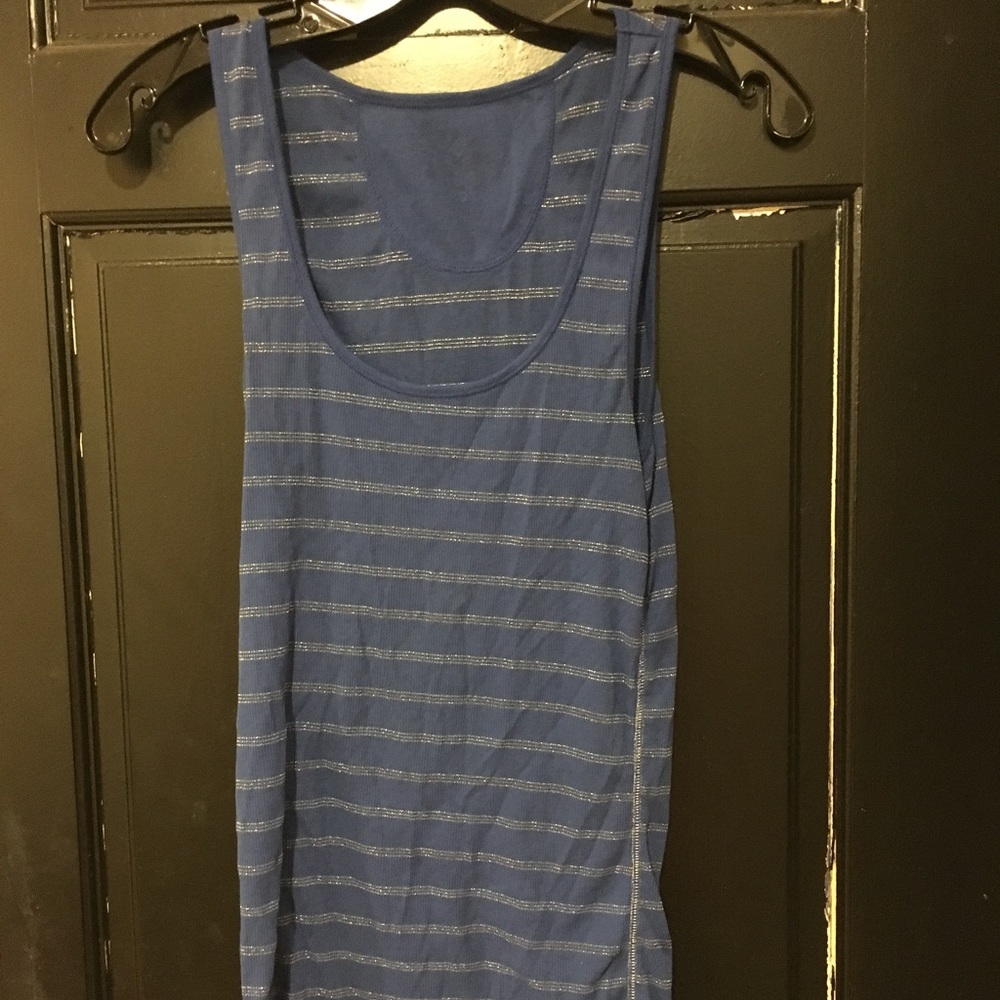 Blue tank